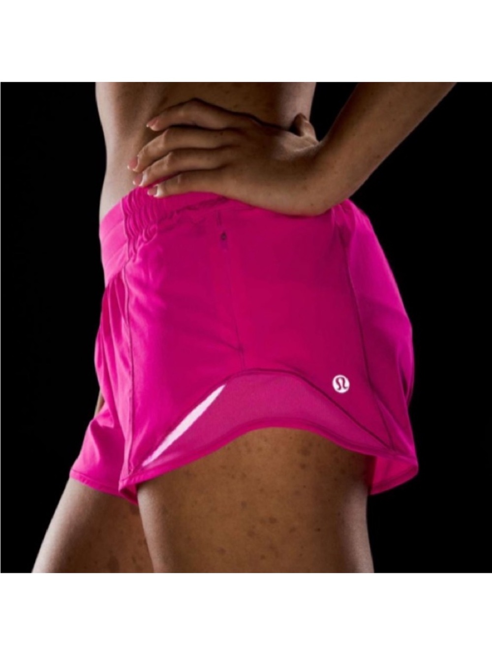 Lululemon Hotty Hot Shorts Pow Pink Size 4